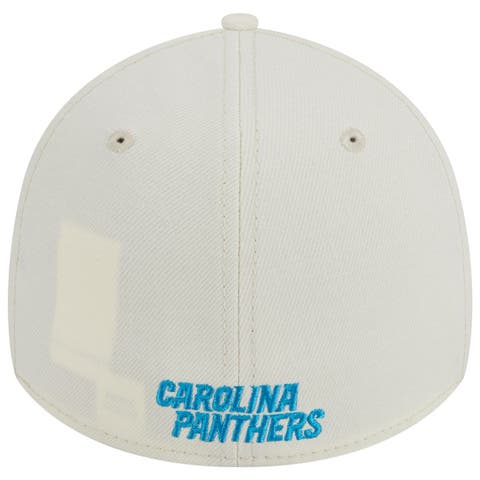 Men's Carolina Panthers New Era Black/Blue Surge 39THIRTY Flex Hat