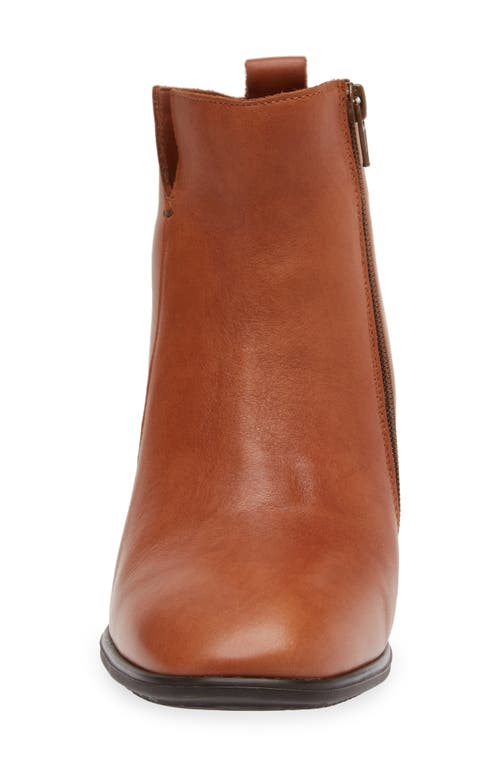 Naot Ethic Bootie In Brown Peanut Leather