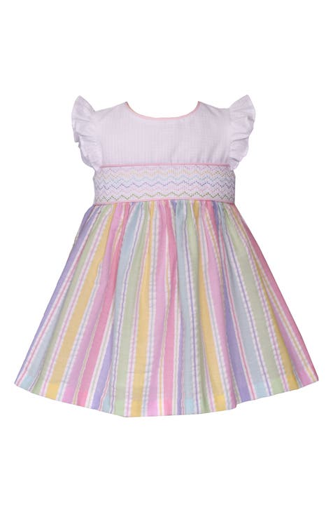 Seersucker Stripe Dress (Baby)