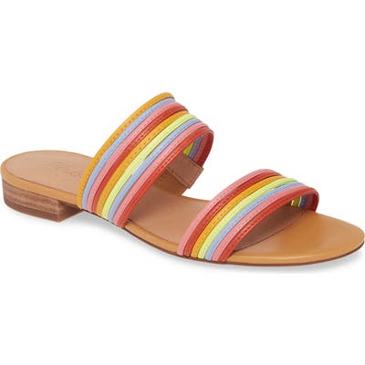 Madewell The Meg Slide Sandal- Pink
