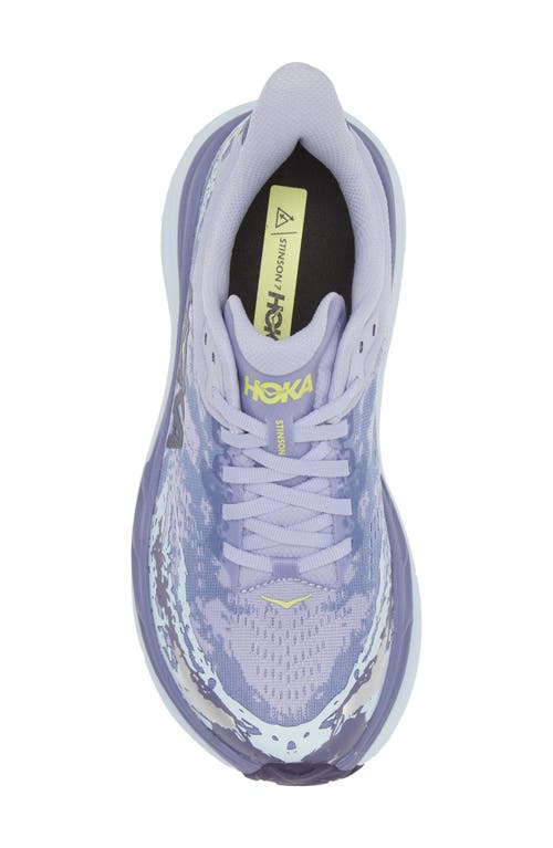 Shop Hoka Stinson Atr 7 Running Shoe In Cosmic Sky/meteor