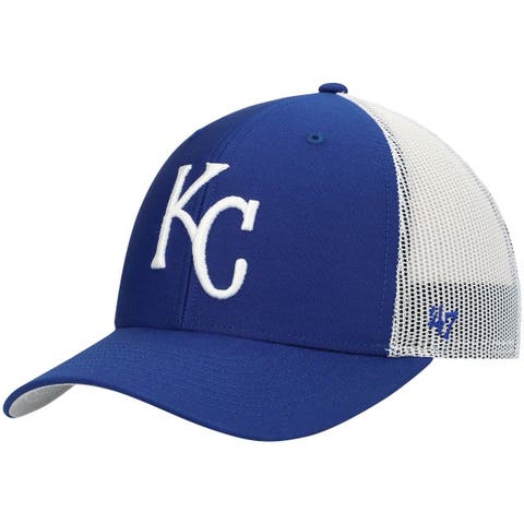 Kansas City Royals Royal Blue Upside Down KC Snapback Hat KC