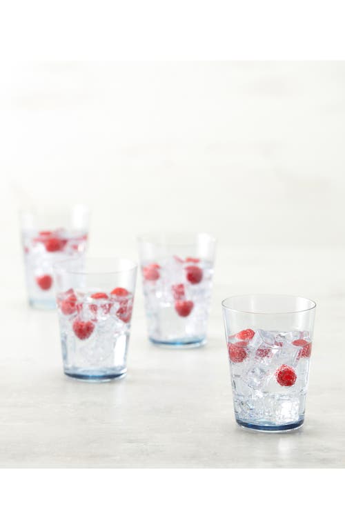 Fortessa Together Set Of 4 Tritan Crystal Glasses In Blue