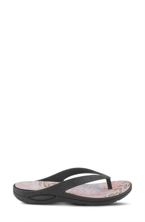 Spring Step Contilo Flip Flop In Black