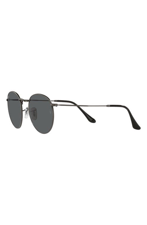 Shop Ray Ban Ray-ban Icons 53mm Retro Sunglasses In Antique Gunmetal/dark Grey