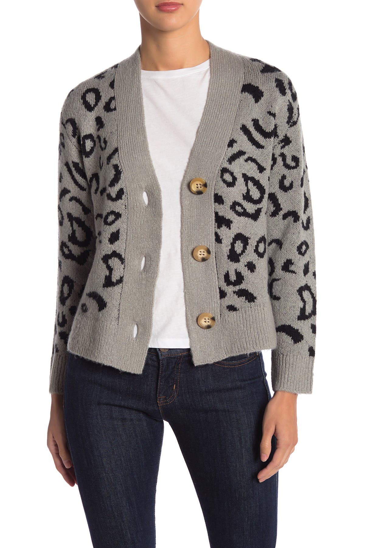 leopard print cardigan nordstrom