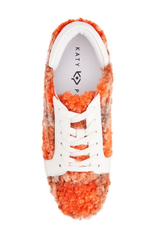 Shop Katy Perry The Rizzo Cherry Sneaker In Orange Multi