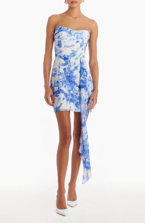AMANDA UPRICHARD AMANDA UPRICHARD TREASURE STRAPLESS SHEATH MINIDRESS