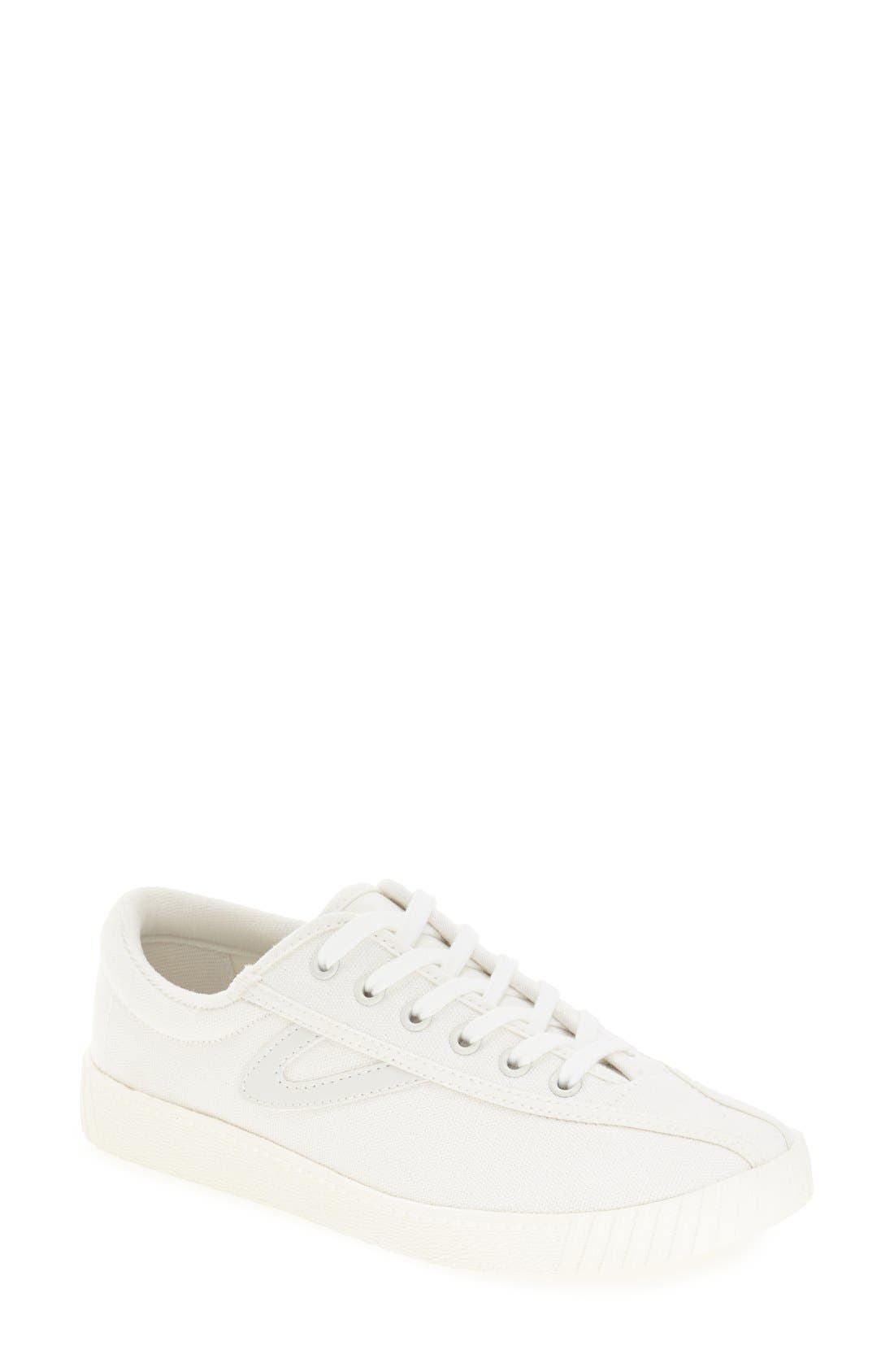 tretorn women's leather sneakers