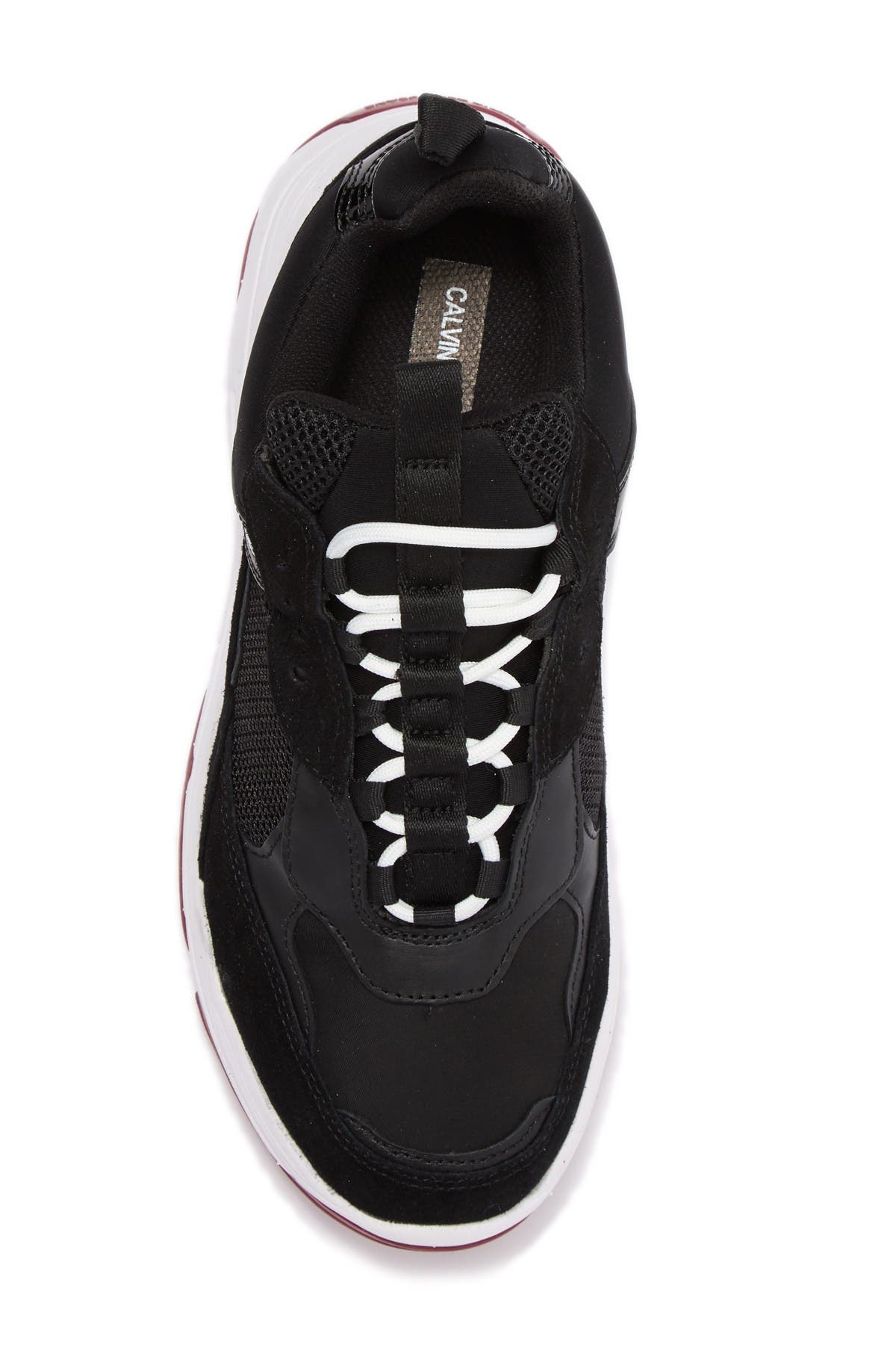 calvin klein jeans marvin mixed media sneaker