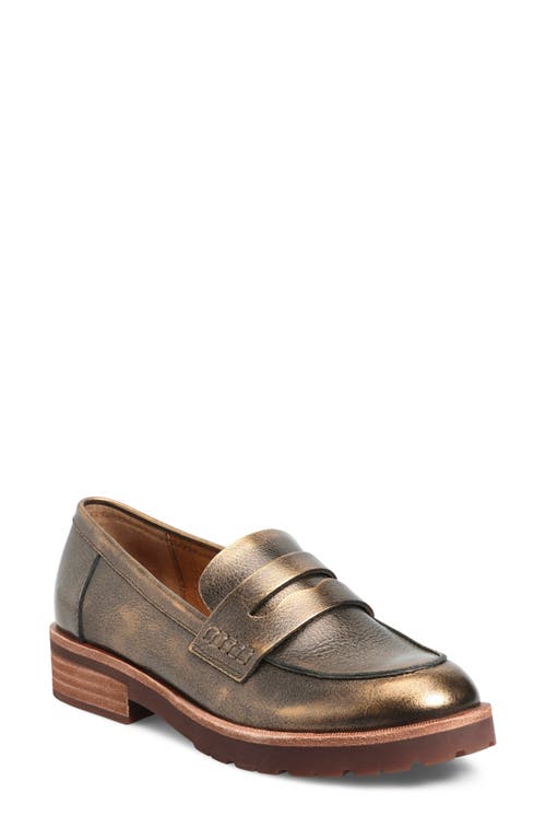 Shop Kork-ease ® Carlisle Penny Loafer In Bronze Metallic