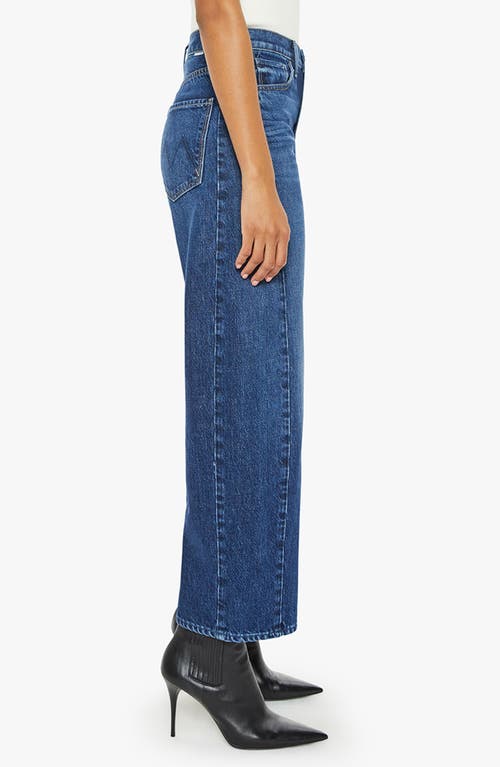 Mother The Half Pipe Flood High Waist Ankle Wide Leg Jeans In Did You Bring Me Anything