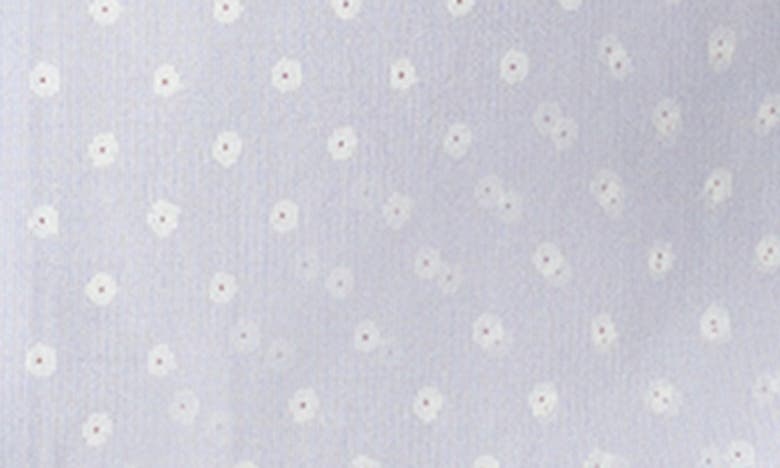 Shop Bugatchi Miles Ooohcotton® Dot Print Short Sleeve Button-up Shirt In Lilac