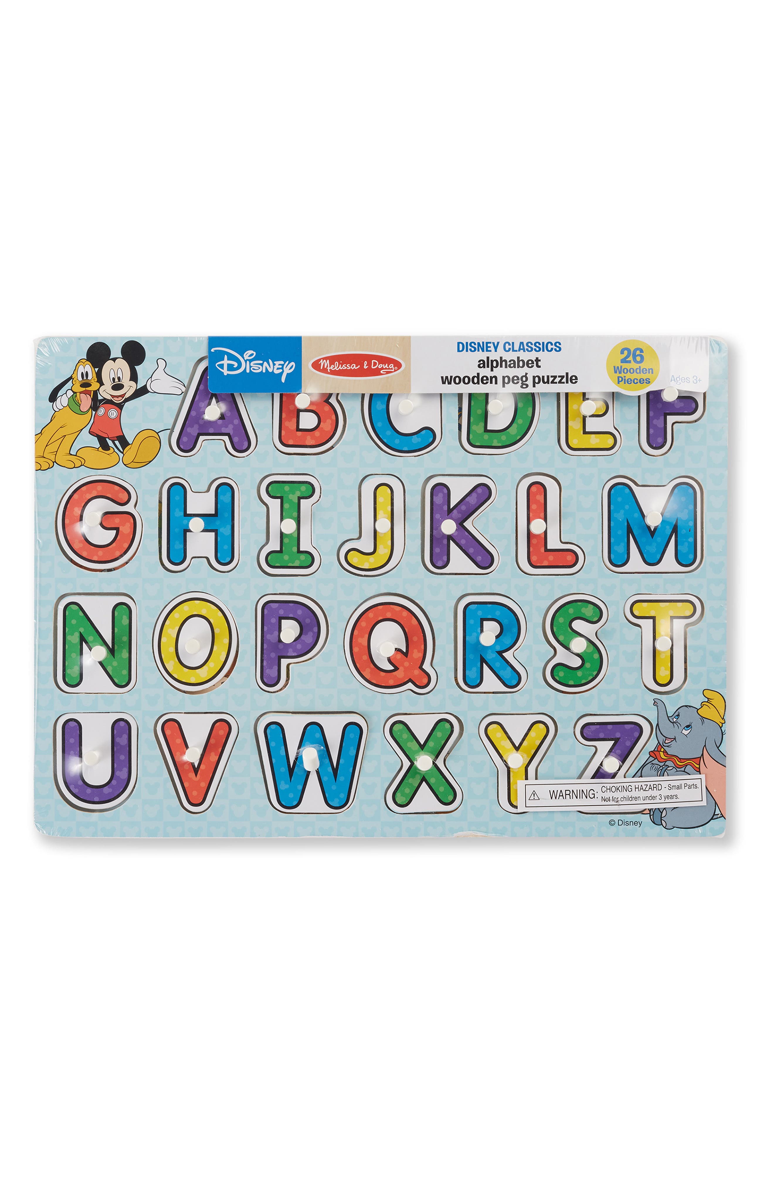 Melissa Doug Disney Classics Wooden Alphabet Board Nordstromrack