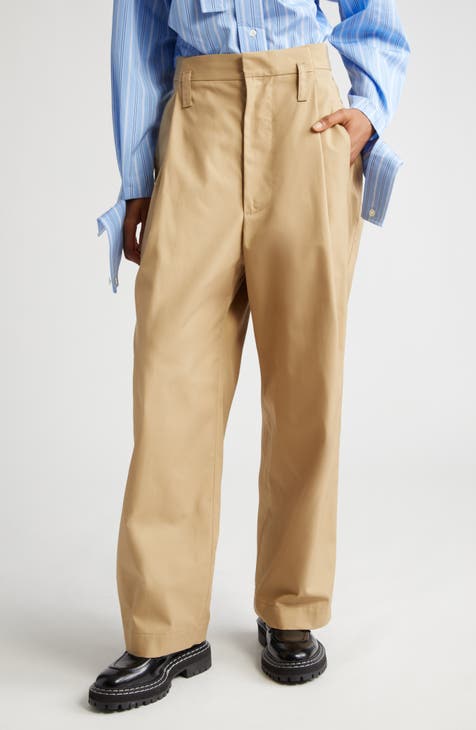 Tuscany Double Button Closure Pleated Trousers