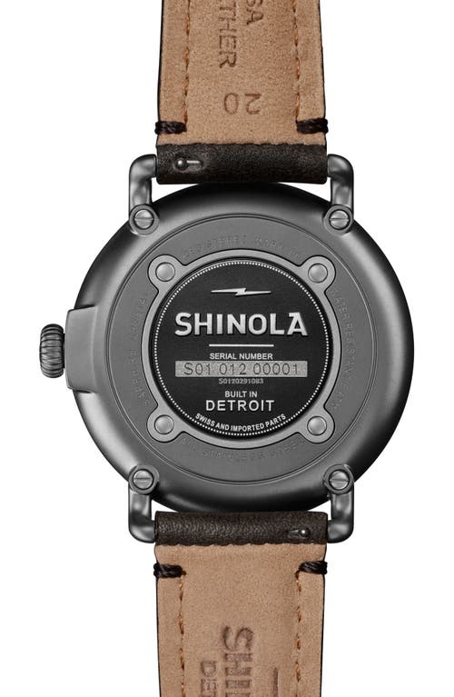 Shinola Runwell Watch, 41mm In Brown Oak Leaf Camo