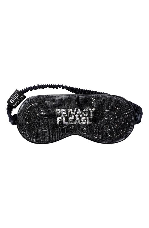 Slip Privacy Please Sleep Mask & Door Hanger Set In No Color
