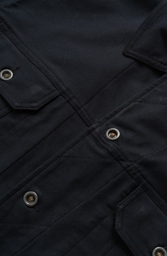 Rodd & Gunn Raymonds Gap Trucker Jacket In Midnight