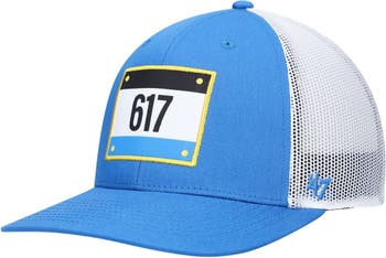 47 Men's '47 Blue/White Boston Red Sox City Connect Trucker Snapback Hat