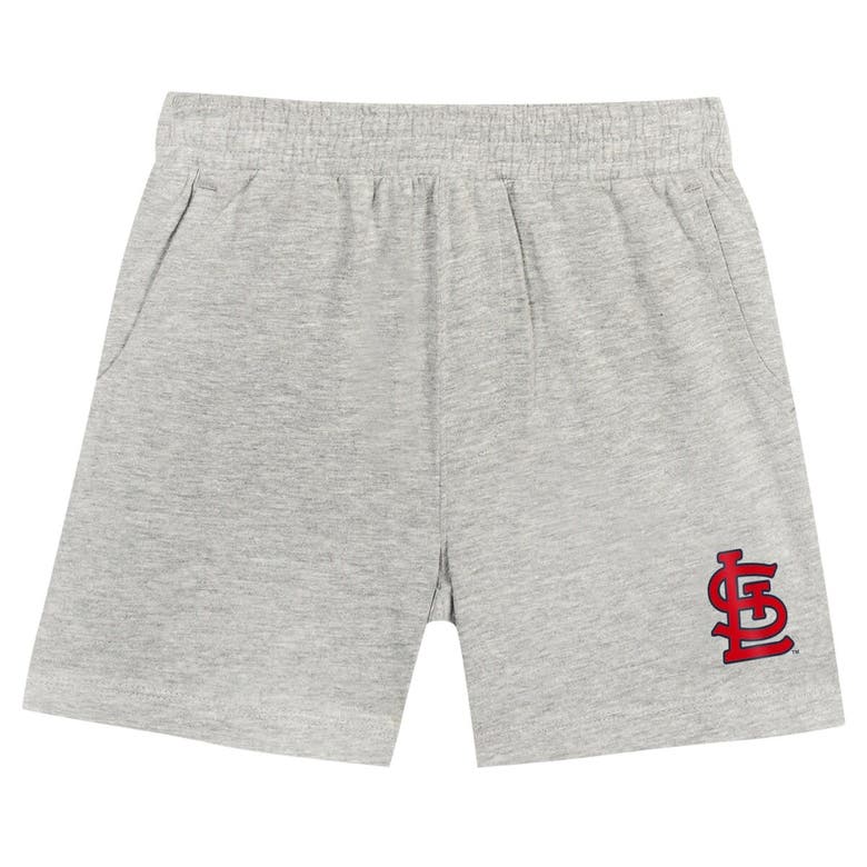 Shop Outerstuff Toddler Fanatics Branded Red/gray St. Louis Cardinals Bases Loaded T-shirt & Shorts Set