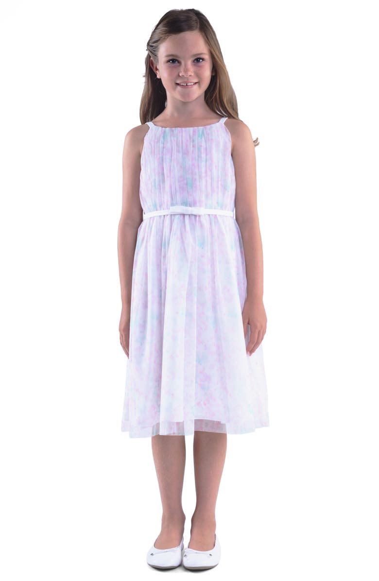 Us Angels Floral Print Sleeveless Dress (Little Girls & Big Girls ...