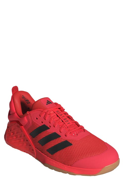 Shop Adidas Originals Adidas Dropset 3 Gfx Training Shoe In Bright Red/black/black