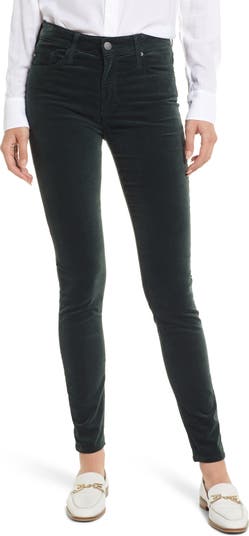 AG The Farrah High Waist Velvet Jeans Nordstrom