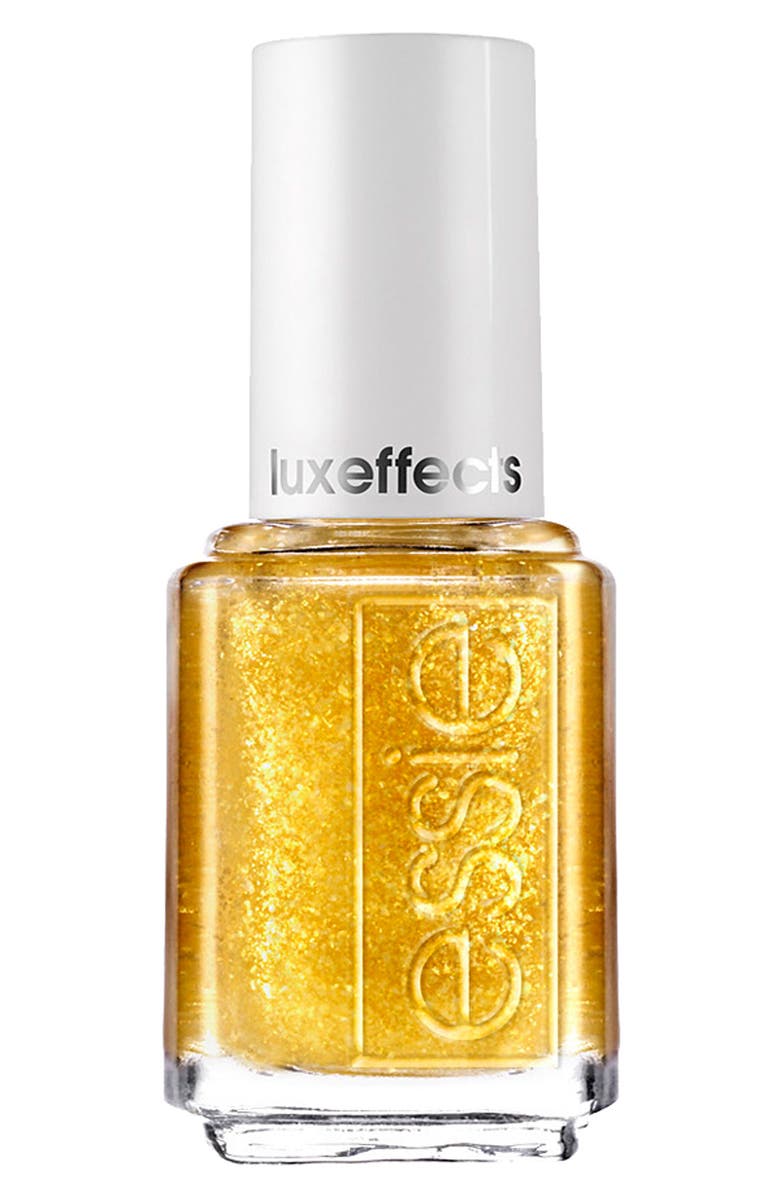 ESSIE <sup>®</sup> 'Luxeffects' Topcoat, Main, color, AS GOLD AS IT GETS (G)