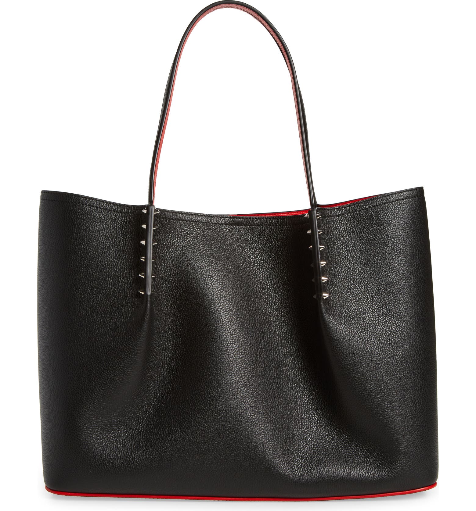 Christian Louboutin Large Cabarock Calfskin Leather Tote | Nordstrom
