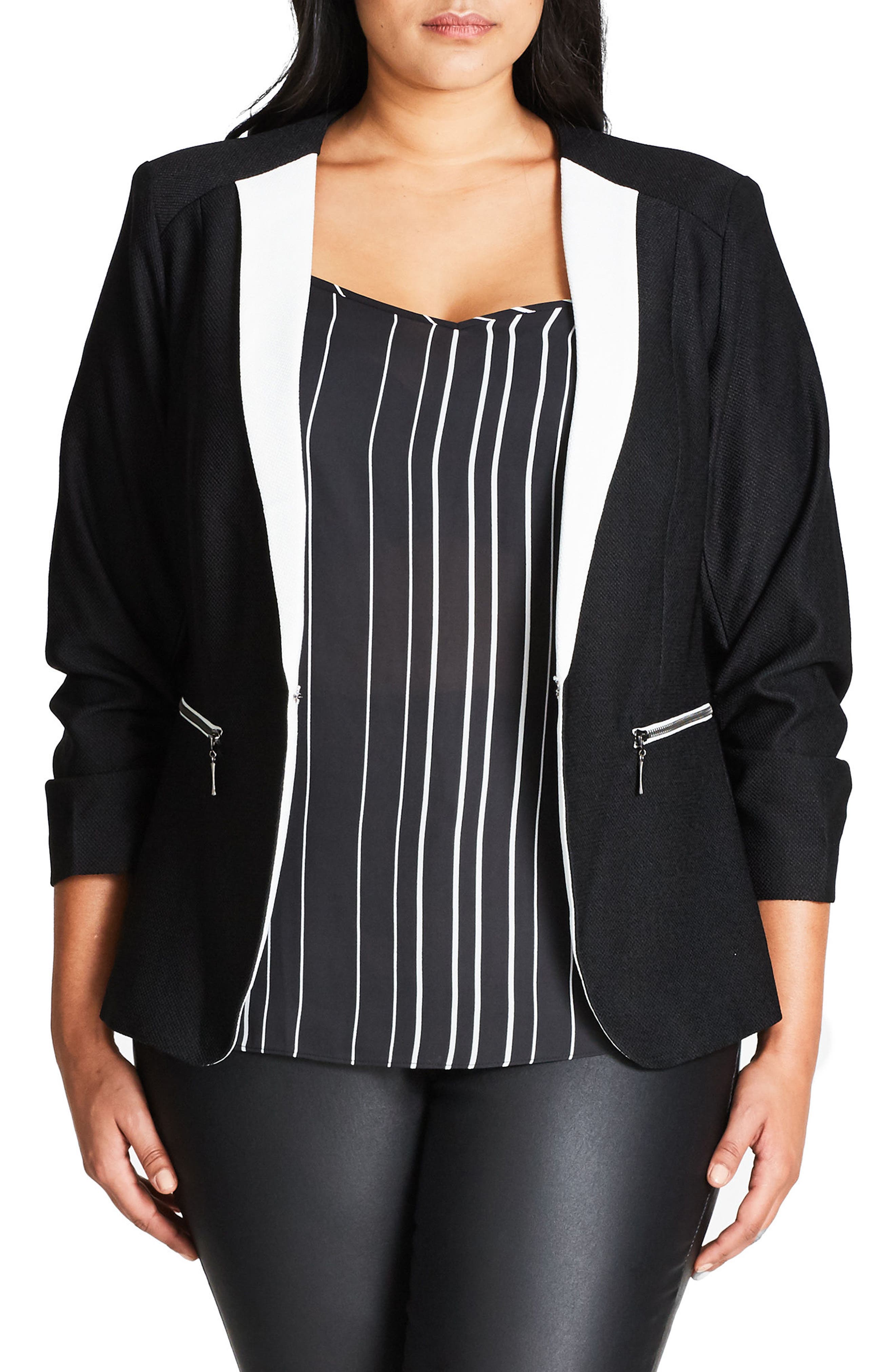 City Chic So Chic Jacket (Plus Size) Nordstrom