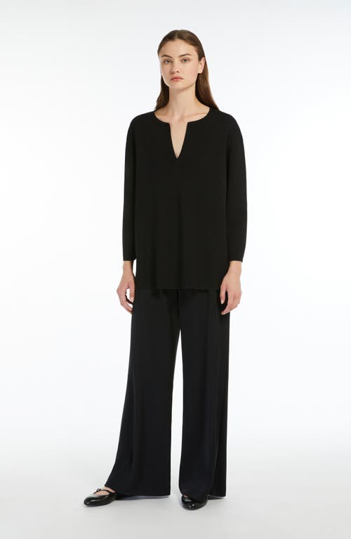 Shop Max Mara Leisure Sottile Sweater In Black