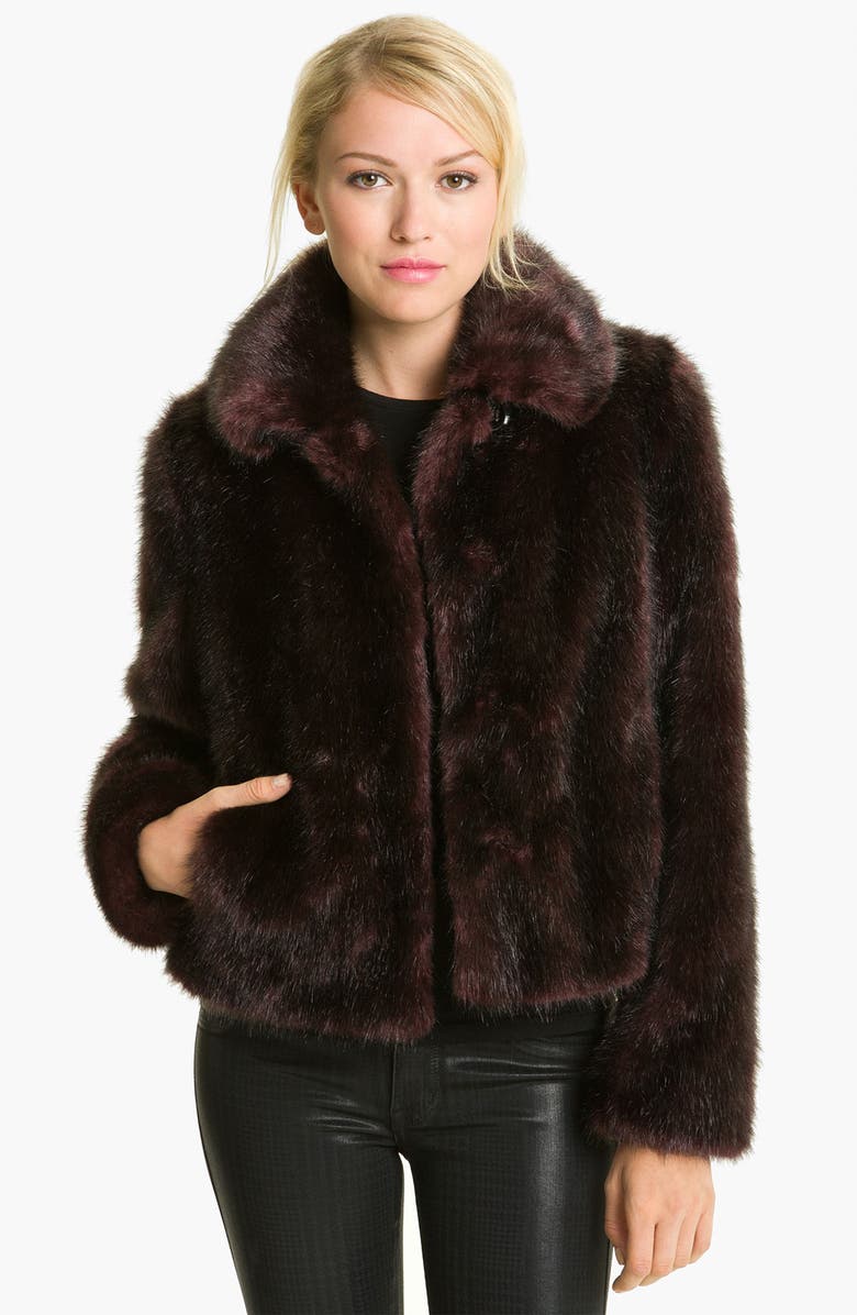 Gallery Faux Fox Fur Jacket | Nordstrom