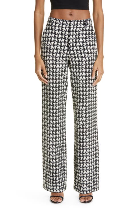 womens houndstooth pants | Nordstrom