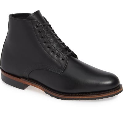 Red Wing Williston Plain Toe Boot- Black