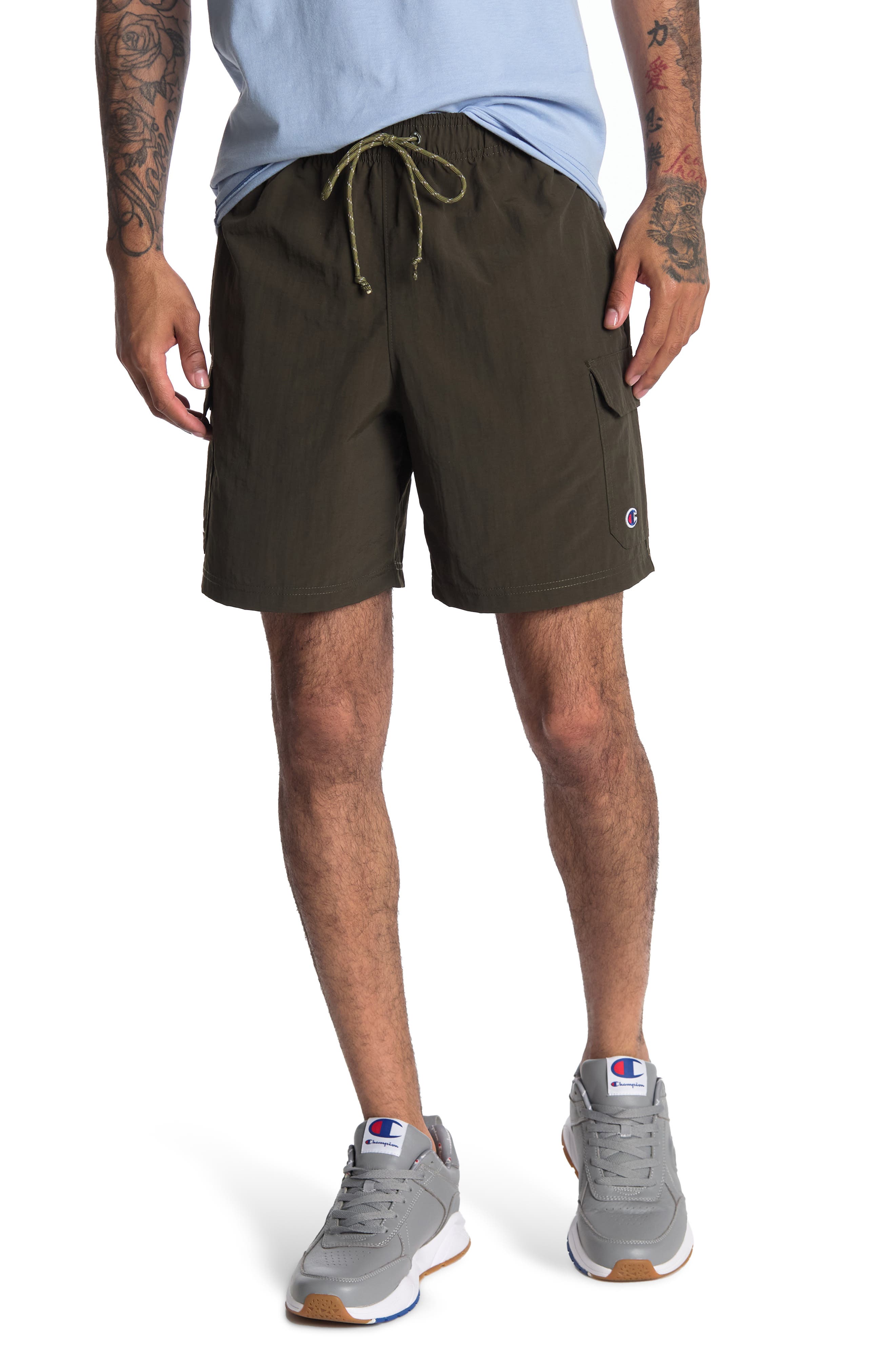 champion take a hike cargo shorts