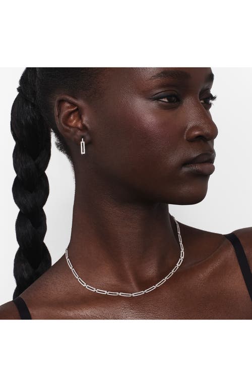 LANA LANA DIAMOND SKINNY TAG DROP EARRINGS