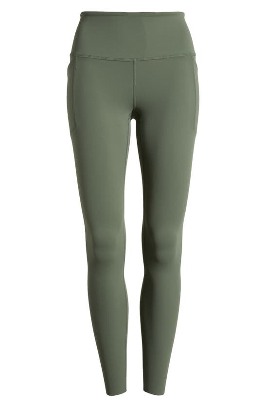 Free Fly All Day Pocket 7/8 Leggings In Agave Green