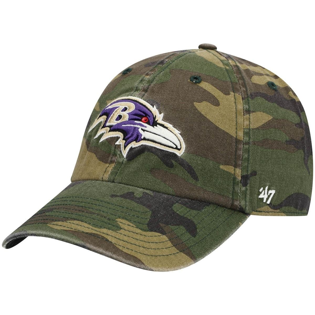 camo ravens hat