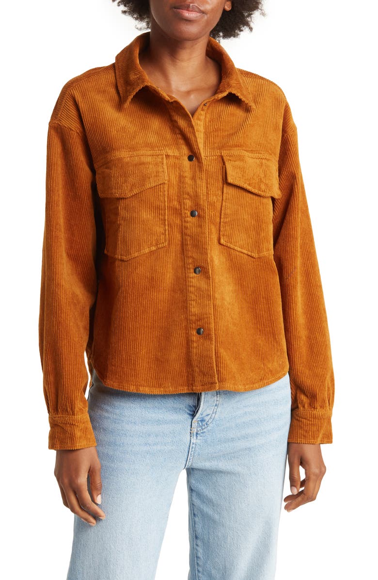 Sanctuary Dakota Corduroy Shacket | Nordstromrack