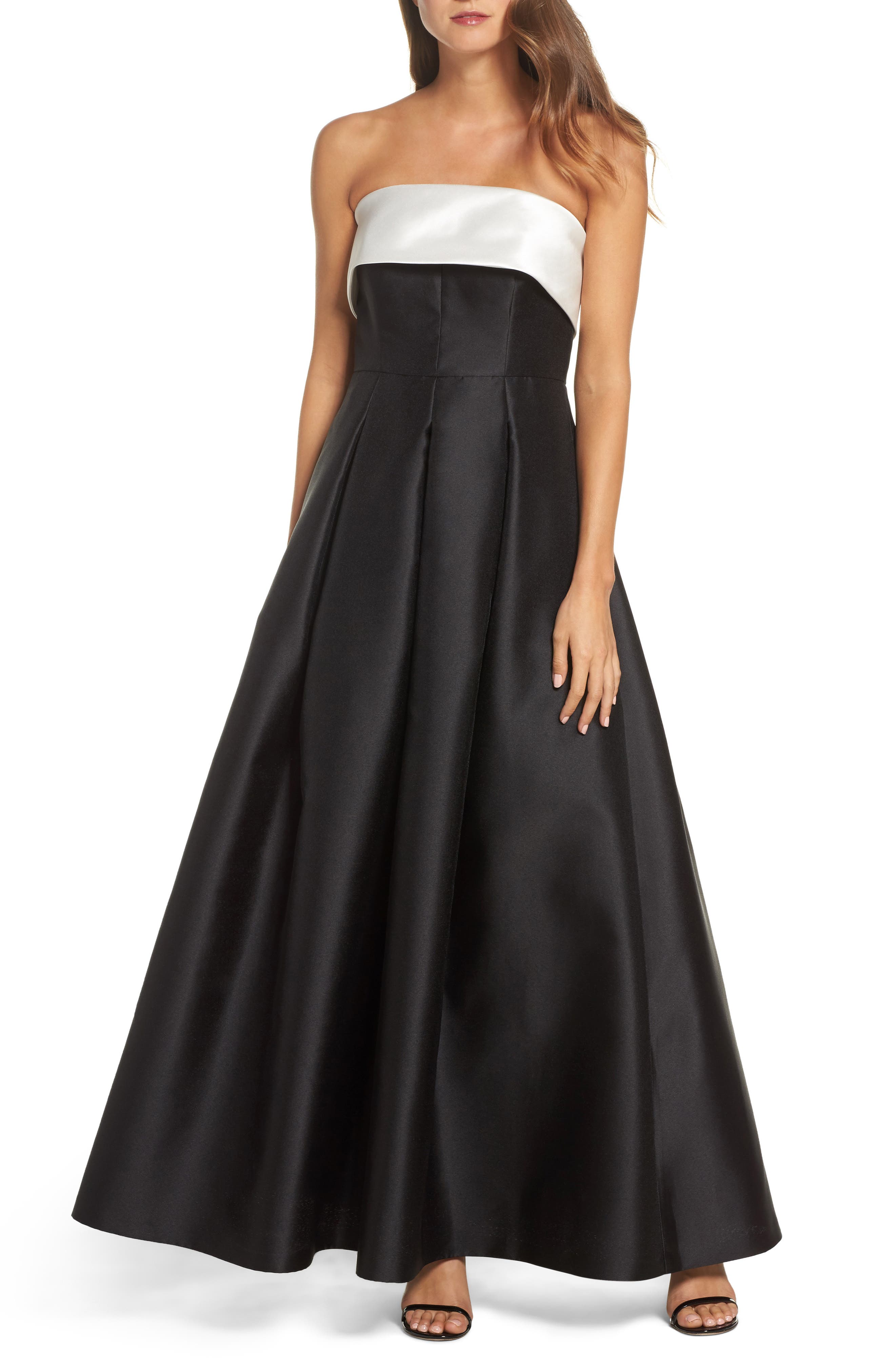 eliza j strapless dress