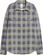 Pioneer Khadi Check Brushed Flannel Button-Up Shirt