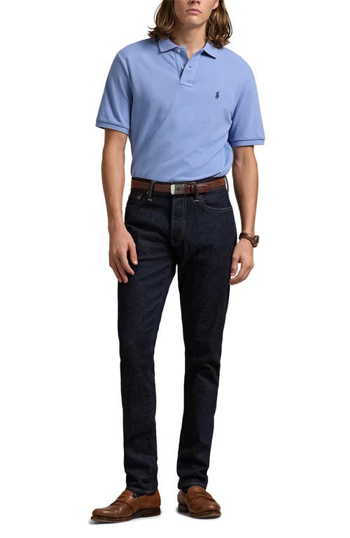 Shop Polo Ralph Lauren Classic Fit Mesh Polo In Campus Blue