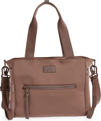 Dagne Dover Landon Recycled Polyester Carryall Duffle In Dark Moss