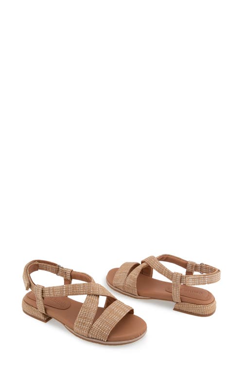 Shop Gentle Souls By Kenneth Cole Gentle Souls Heather Slingback Sandal In Natural Fabric