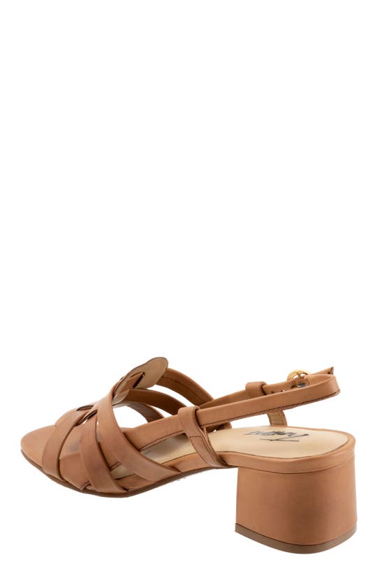 Shop Trotters Luna Slingback Sandal In Luggage