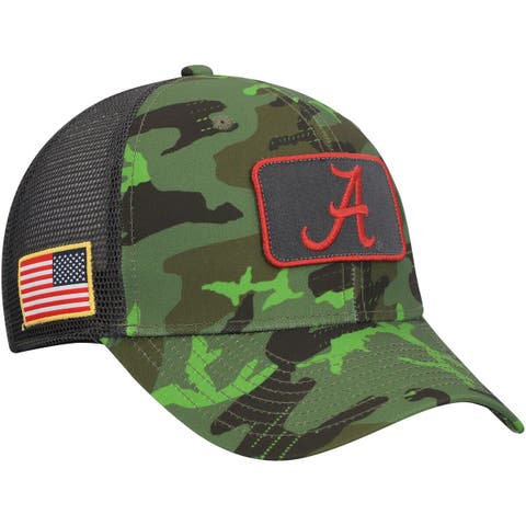 Atlanta Braves '47 Oxford Tech Hitch Snapback Hat - Khaki