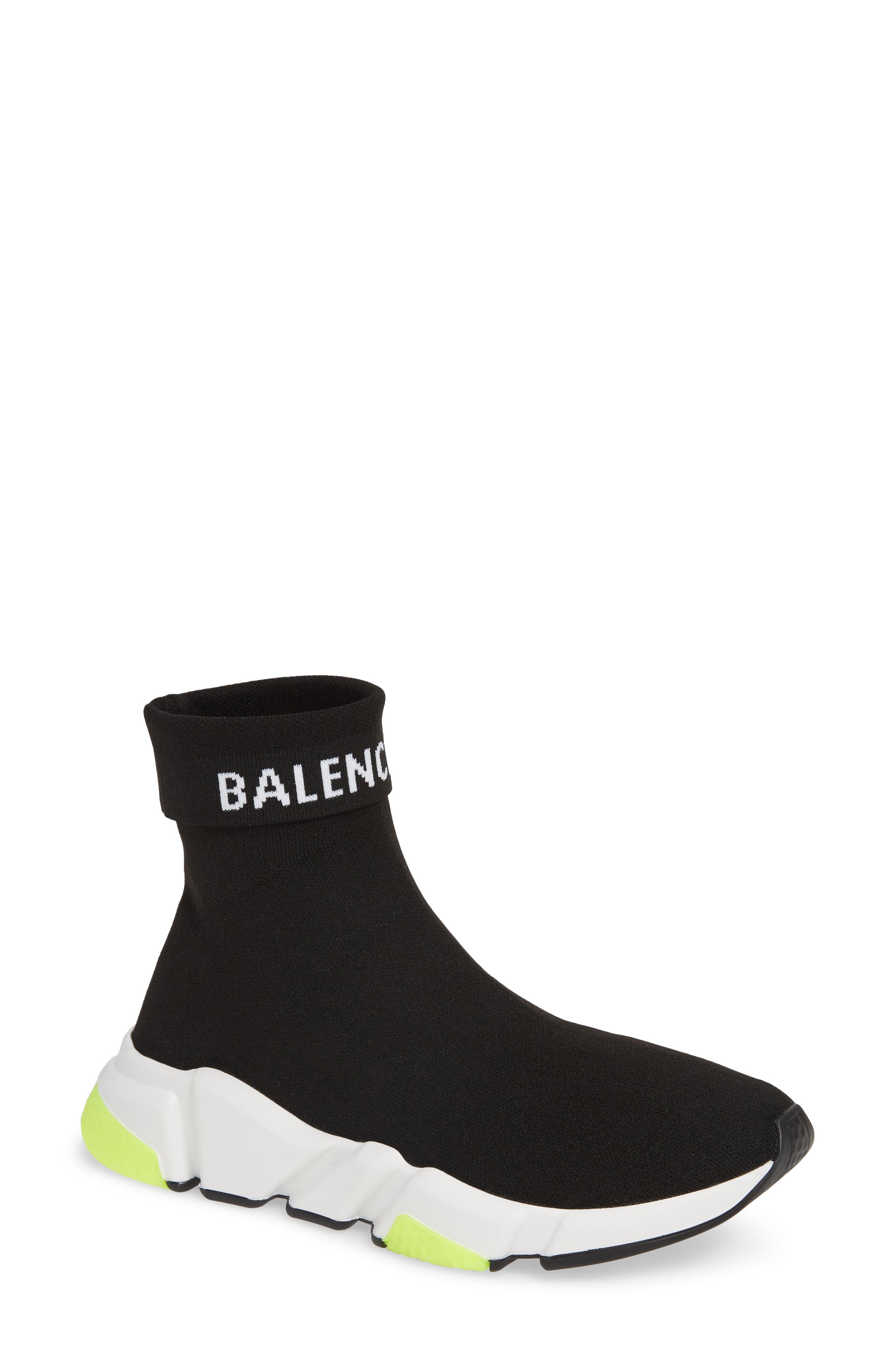 balenciaga speed logo sock sneaker