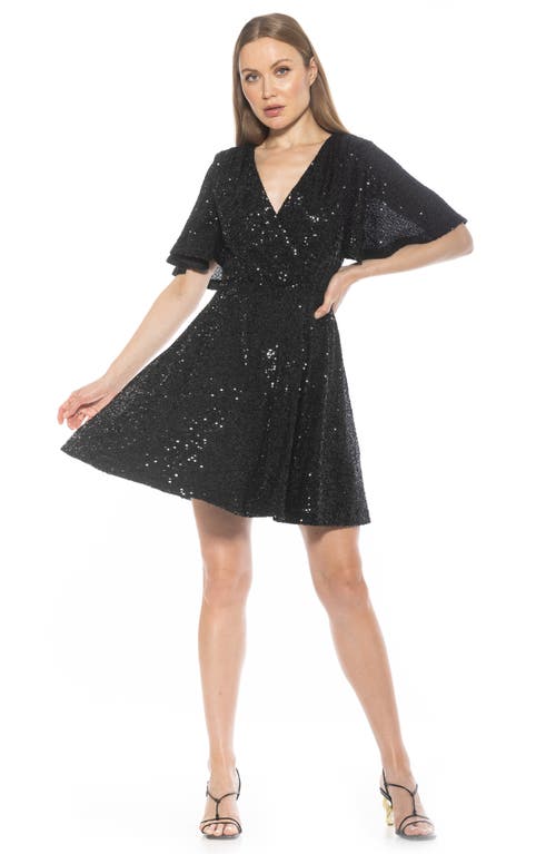 Alexia Admor Oak Dress In Black
