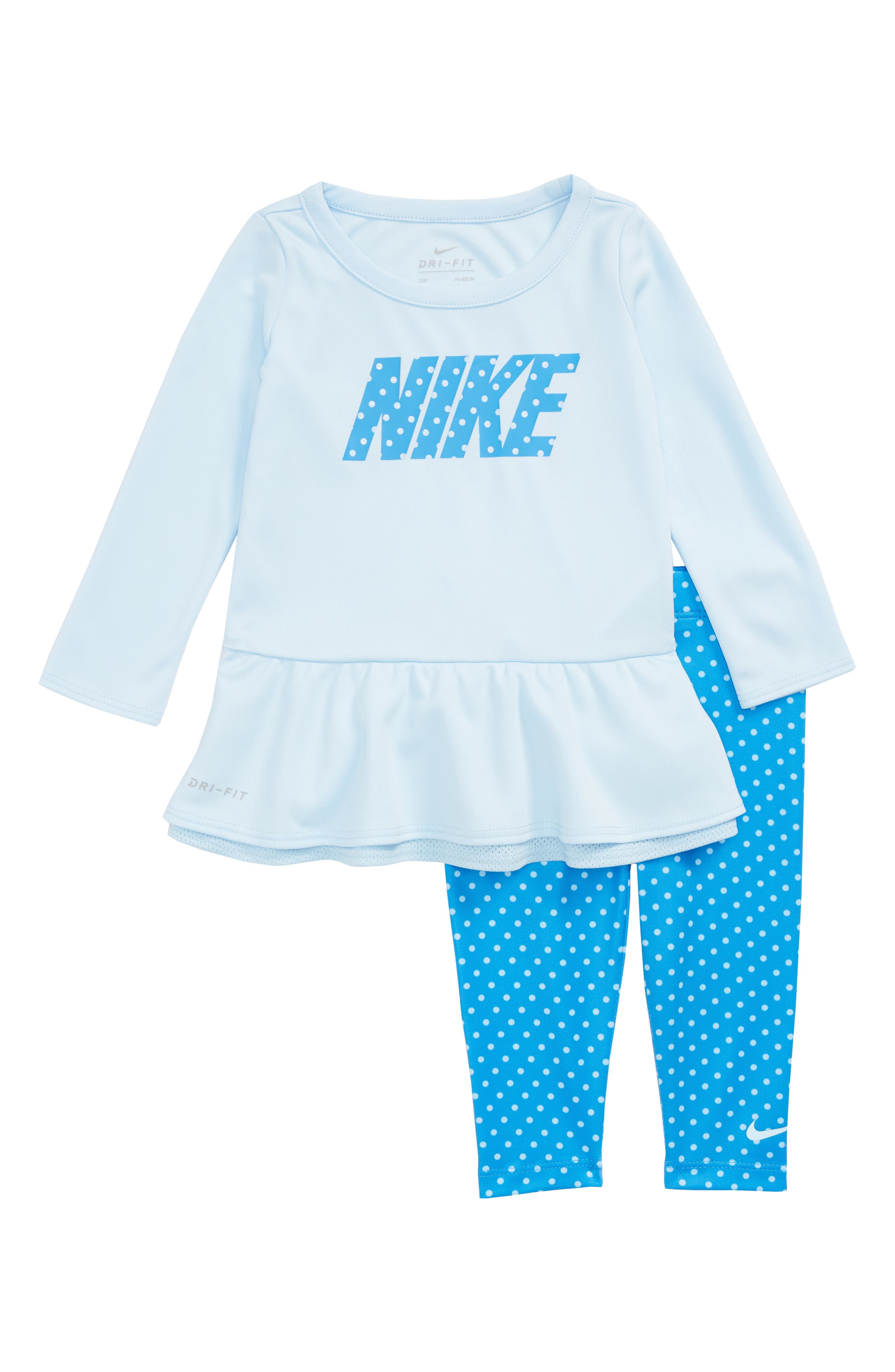 nike baby blue leggings