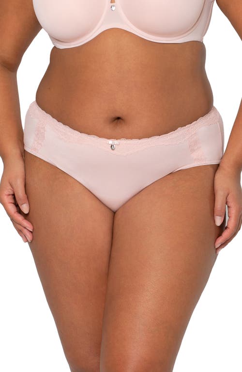 Luxe Hipster Briefs in Blushing Rose